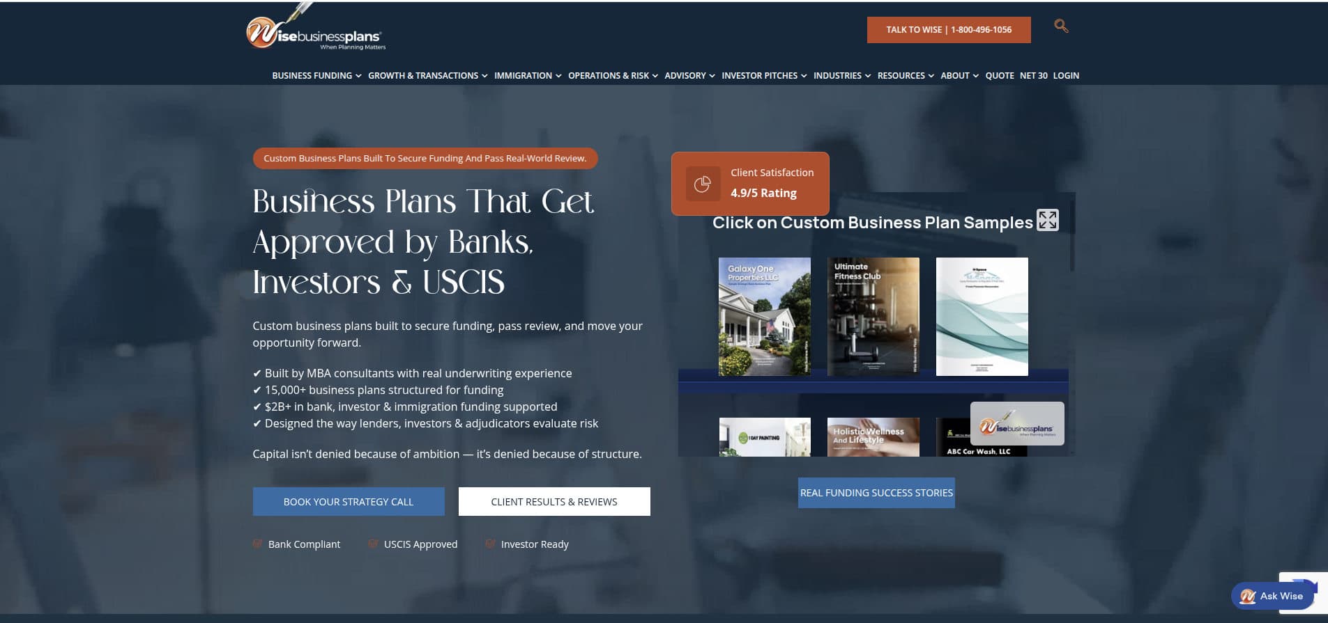 Wise Business Plans showcase