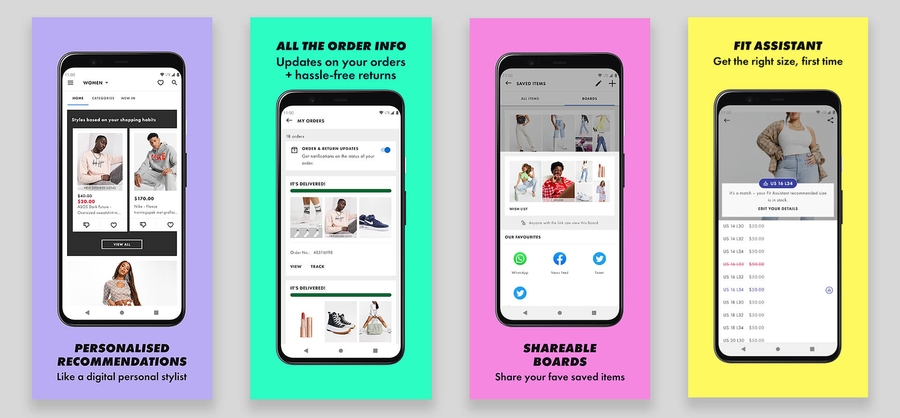 ASOS - Best Mobile Apps Selling Clothes